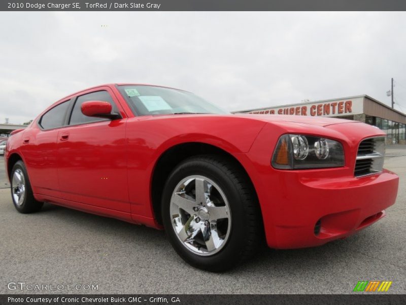 TorRed / Dark Slate Gray 2010 Dodge Charger SE