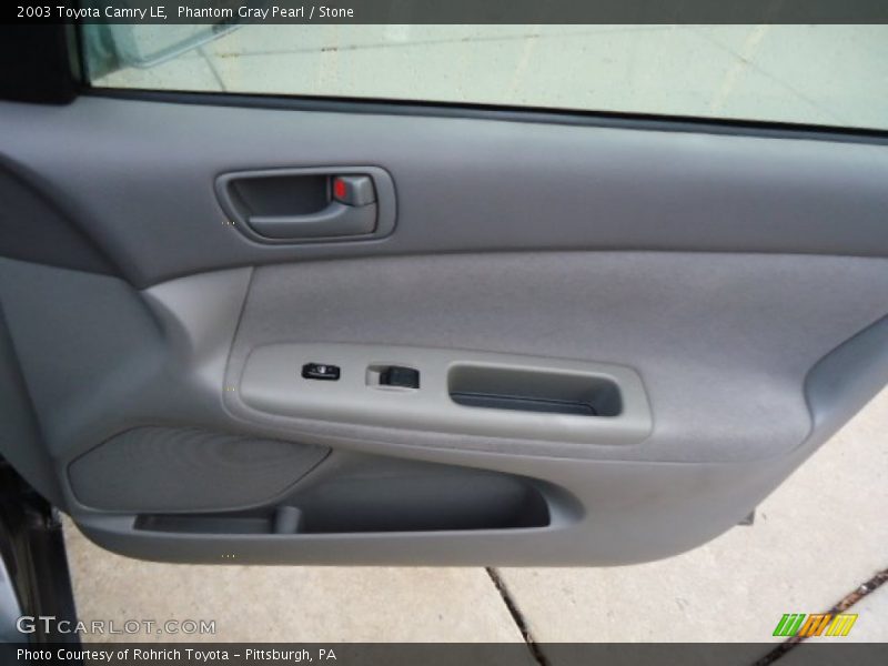 Phantom Gray Pearl / Stone 2003 Toyota Camry LE