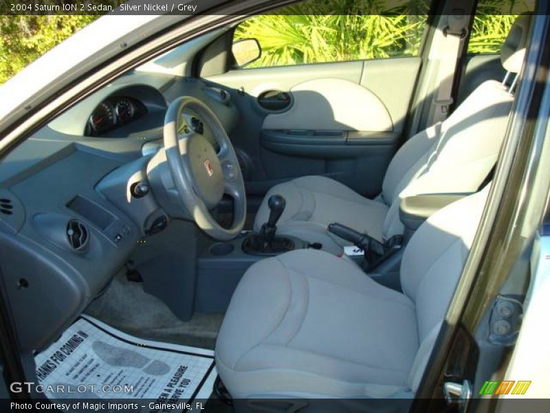 Silver Nickel / Grey 2004 Saturn ION 2 Sedan