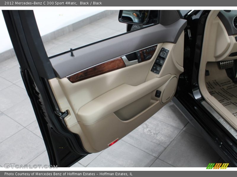 Black / Black 2012 Mercedes-Benz C 300 Sport 4Matic