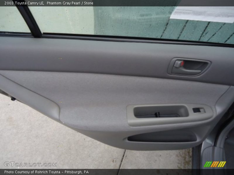 Phantom Gray Pearl / Stone 2003 Toyota Camry LE