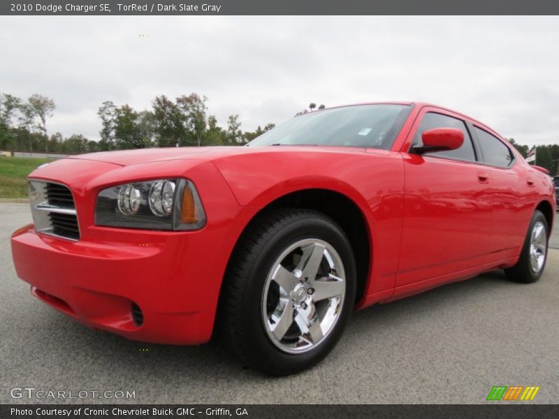 TorRed / Dark Slate Gray 2010 Dodge Charger SE