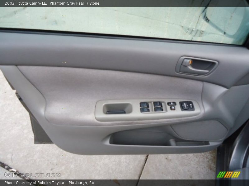 Phantom Gray Pearl / Stone 2003 Toyota Camry LE