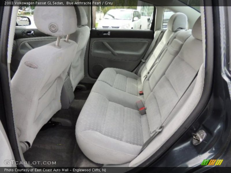 Blue Anthracite Pearl / Grey 2003 Volkswagen Passat GL Sedan