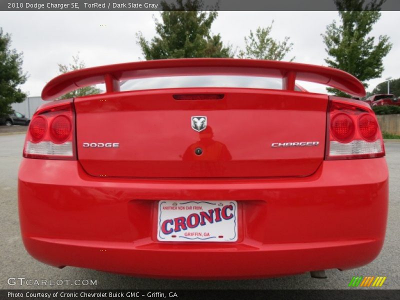 TorRed / Dark Slate Gray 2010 Dodge Charger SE