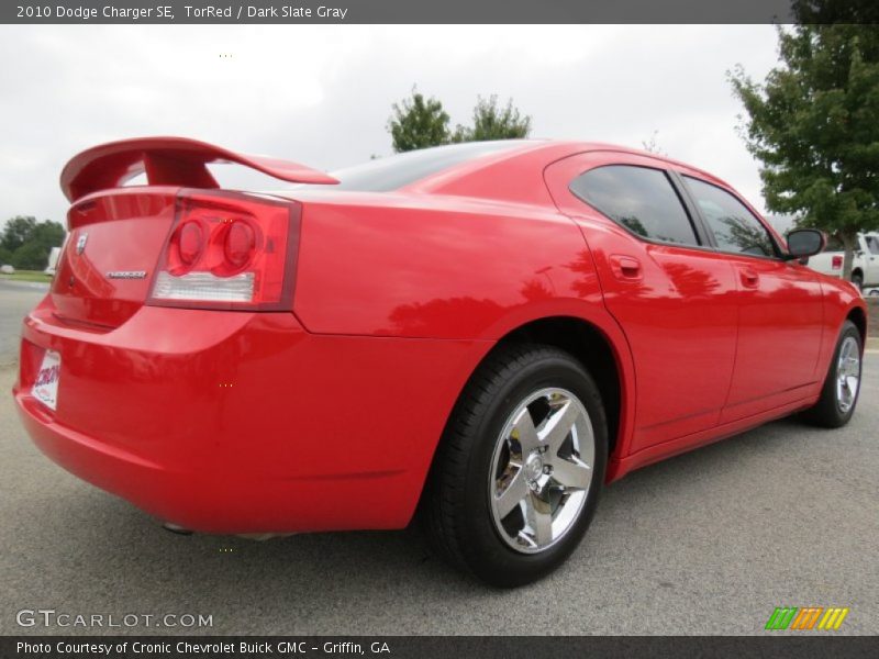 TorRed / Dark Slate Gray 2010 Dodge Charger SE