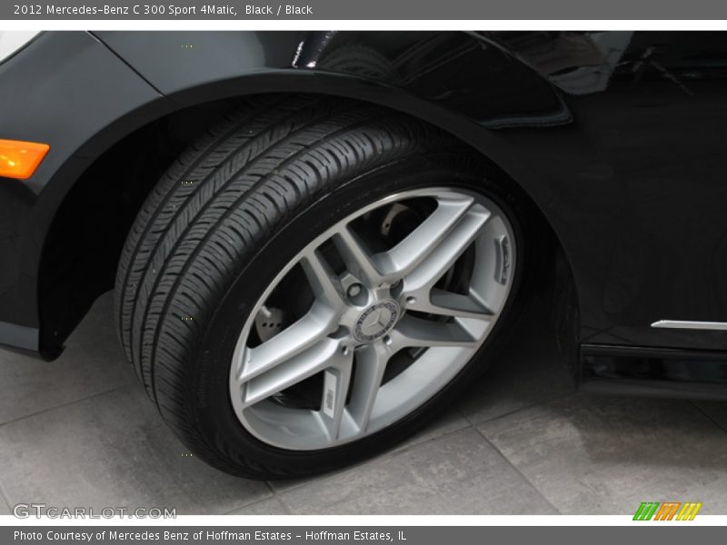 Black / Black 2012 Mercedes-Benz C 300 Sport 4Matic