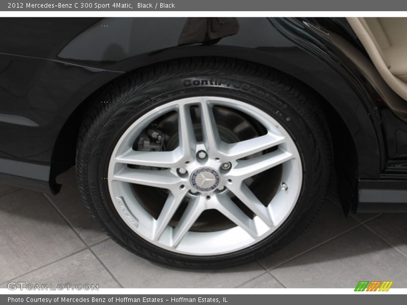 Black / Black 2012 Mercedes-Benz C 300 Sport 4Matic