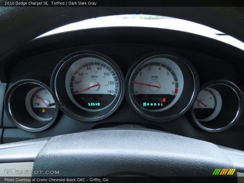 TorRed / Dark Slate Gray 2010 Dodge Charger SE