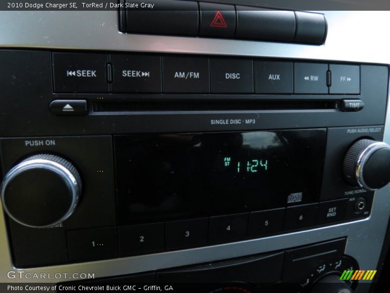 TorRed / Dark Slate Gray 2010 Dodge Charger SE