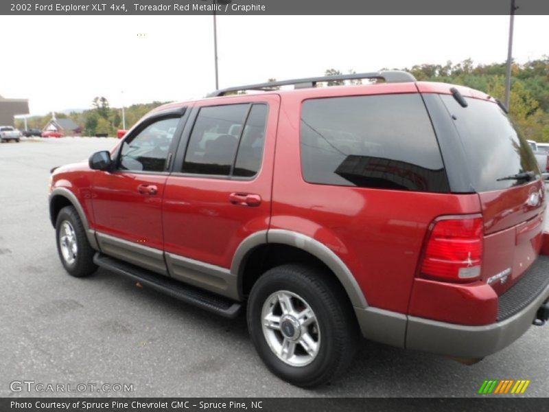 Toreador Red Metallic / Graphite 2002 Ford Explorer XLT 4x4