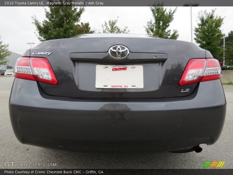 Magnetic Gray Metallic / Ash Gray 2010 Toyota Camry LE