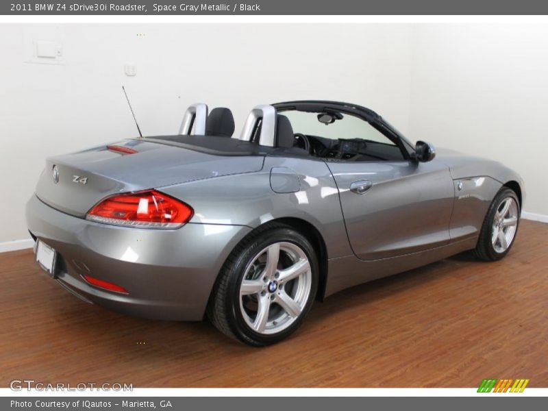 Space Gray Metallic / Black 2011 BMW Z4 sDrive30i Roadster