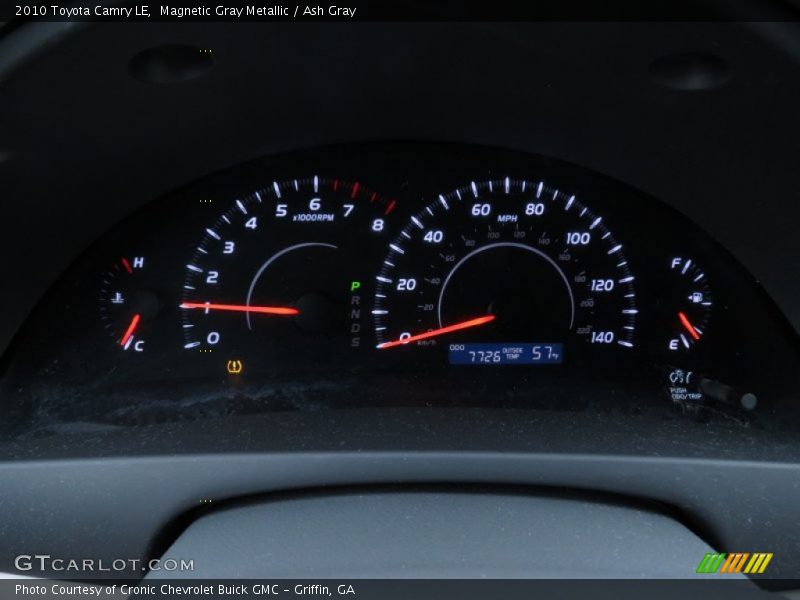 Magnetic Gray Metallic / Ash Gray 2010 Toyota Camry LE