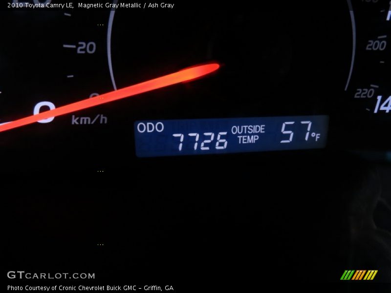 Magnetic Gray Metallic / Ash Gray 2010 Toyota Camry LE