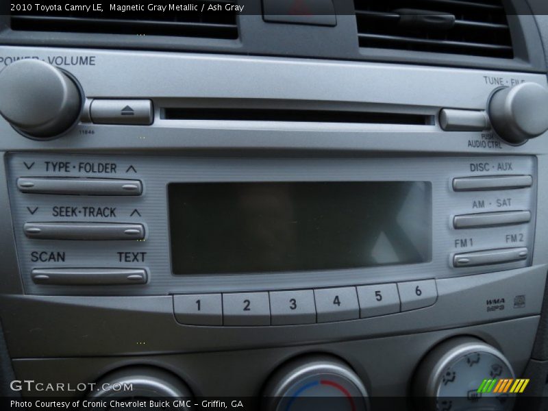 Magnetic Gray Metallic / Ash Gray 2010 Toyota Camry LE