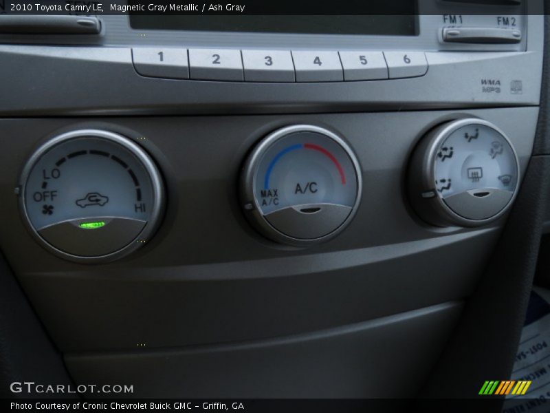 Magnetic Gray Metallic / Ash Gray 2010 Toyota Camry LE