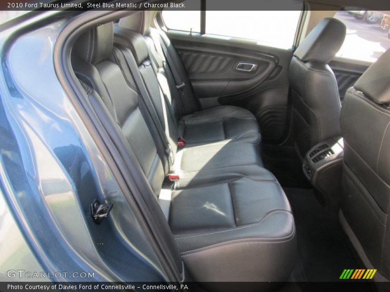 Steel Blue Metallic / Charcoal Black 2010 Ford Taurus Limited