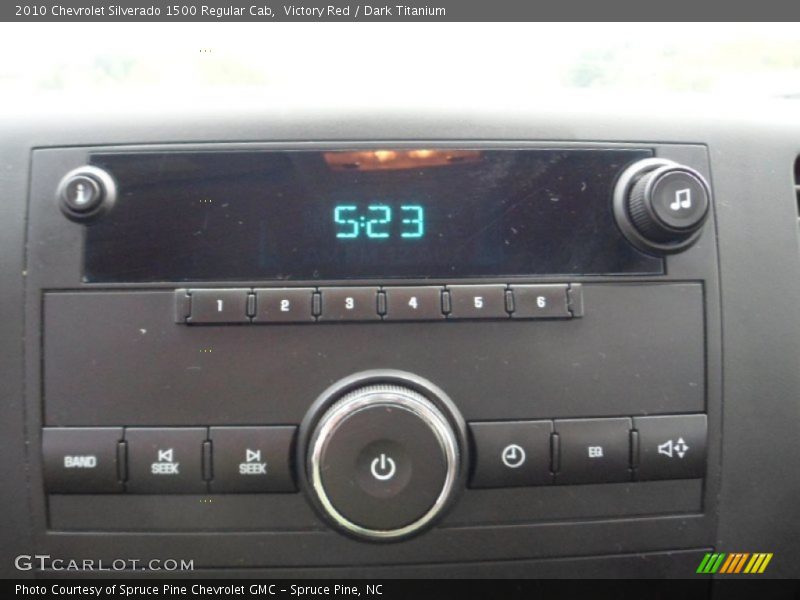 Audio System of 2010 Silverado 1500 Regular Cab