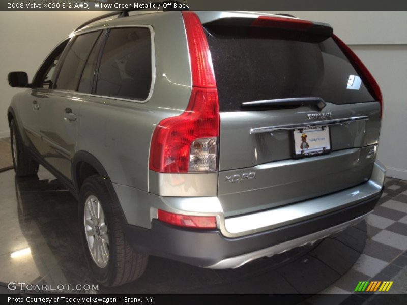 Willow Green Metallic / Off Black 2008 Volvo XC90 3.2 AWD