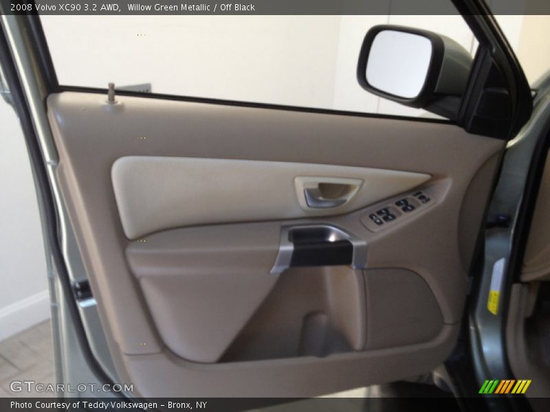 Willow Green Metallic / Off Black 2008 Volvo XC90 3.2 AWD