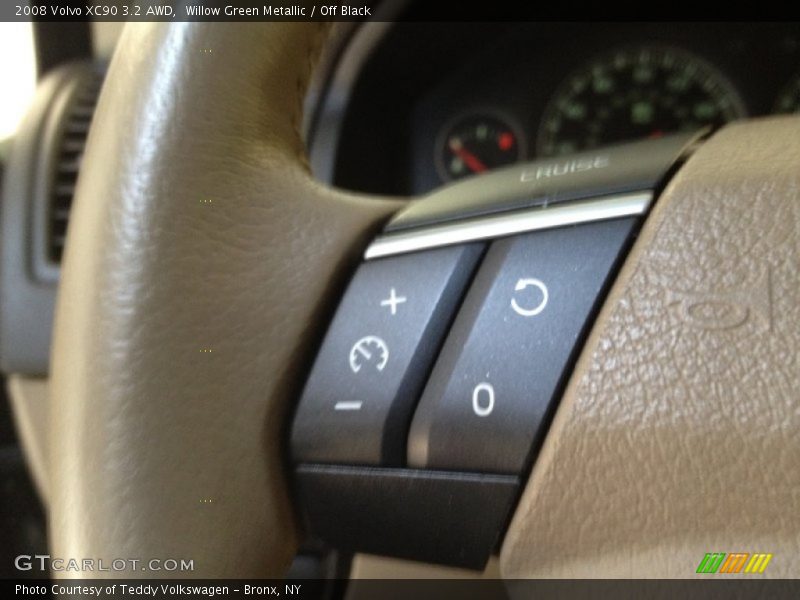 Willow Green Metallic / Off Black 2008 Volvo XC90 3.2 AWD