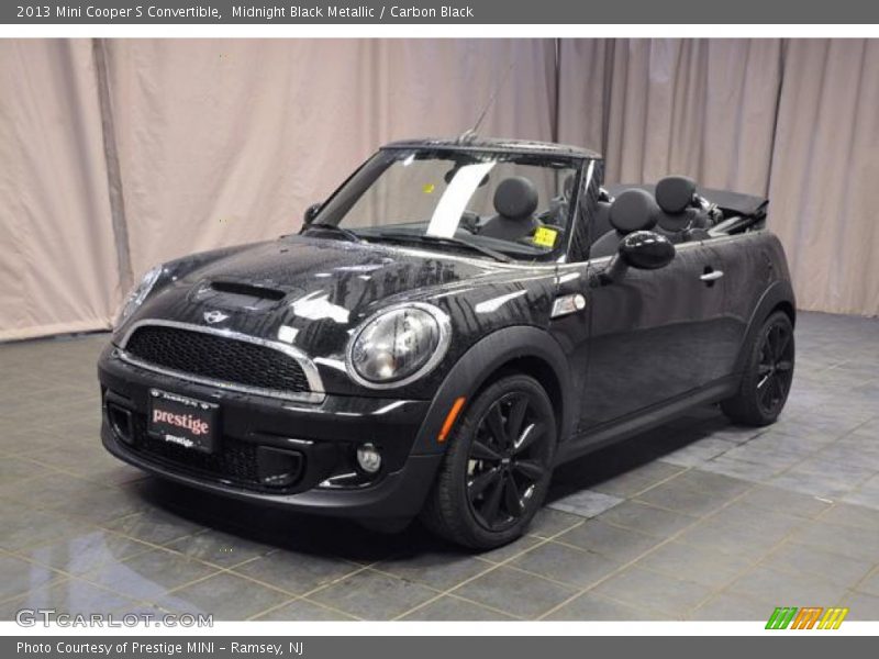 Midnight Black Metallic / Carbon Black 2013 Mini Cooper S Convertible