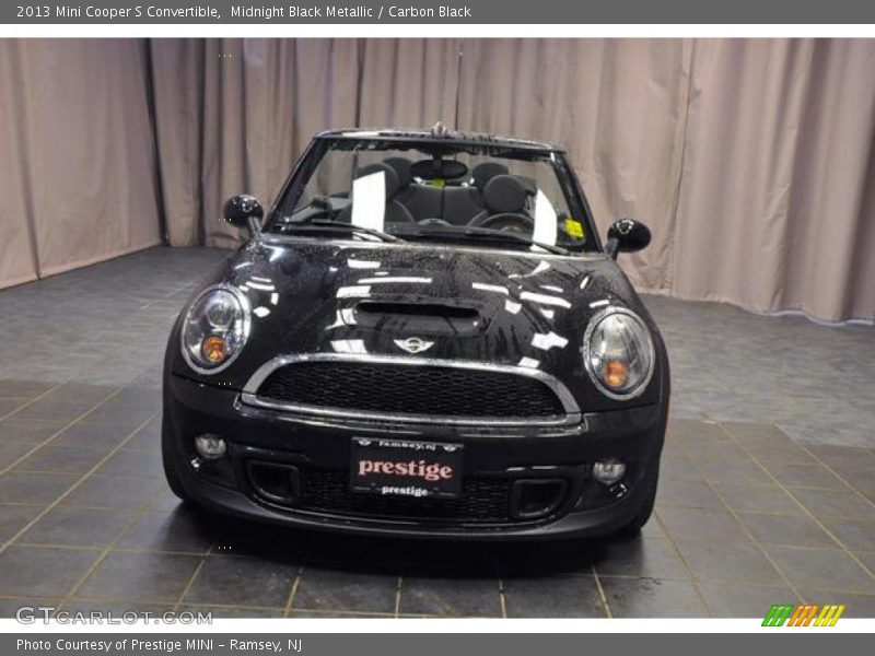 Midnight Black Metallic / Carbon Black 2013 Mini Cooper S Convertible