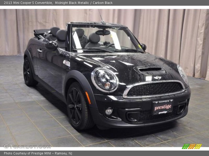 Midnight Black Metallic / Carbon Black 2013 Mini Cooper S Convertible