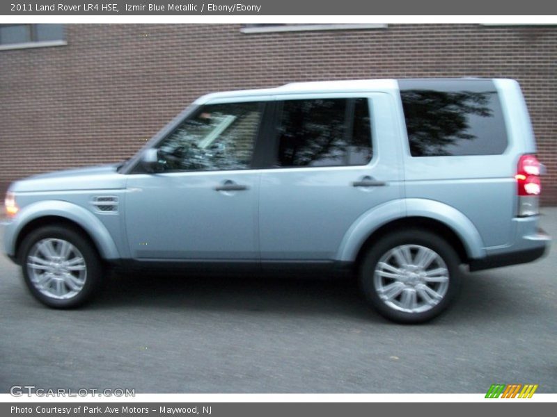 Izmir Blue Metallic / Ebony/Ebony 2011 Land Rover LR4 HSE