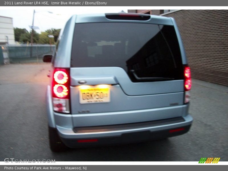 Izmir Blue Metallic / Ebony/Ebony 2011 Land Rover LR4 HSE