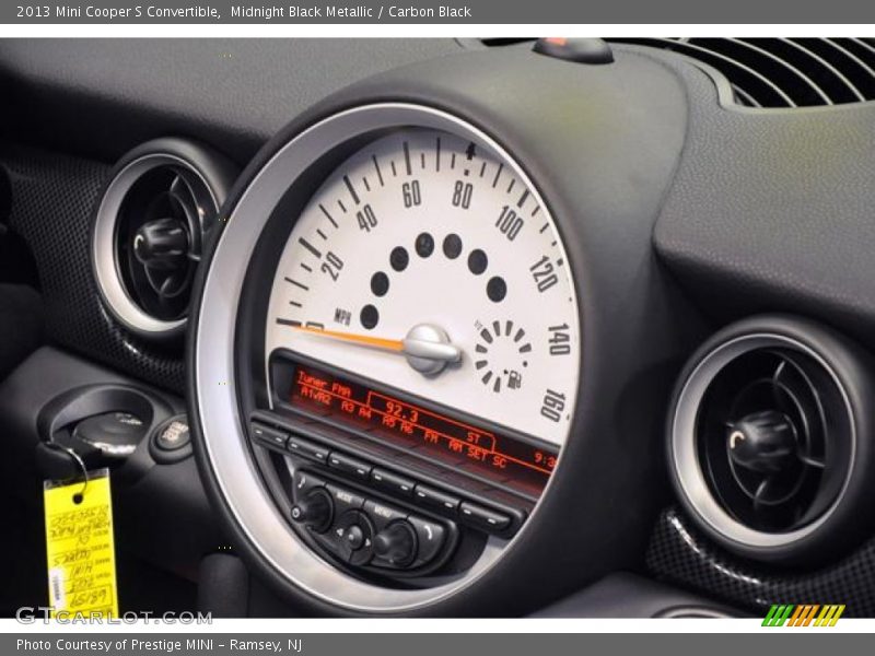 Midnight Black Metallic / Carbon Black 2013 Mini Cooper S Convertible