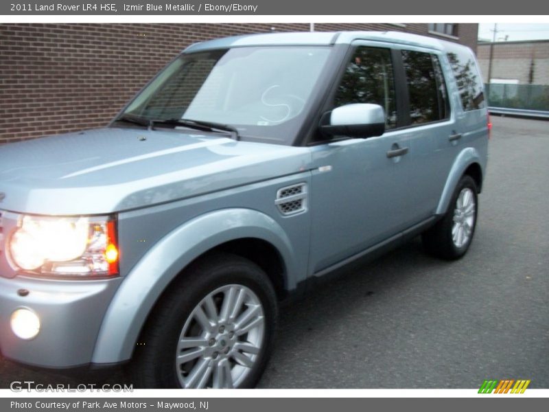 Izmir Blue Metallic / Ebony/Ebony 2011 Land Rover LR4 HSE