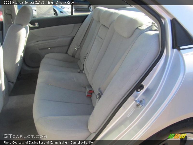 Bright Silver / Gray 2008 Hyundai Sonata GLS V6