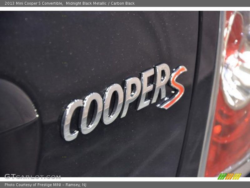 Midnight Black Metallic / Carbon Black 2013 Mini Cooper S Convertible