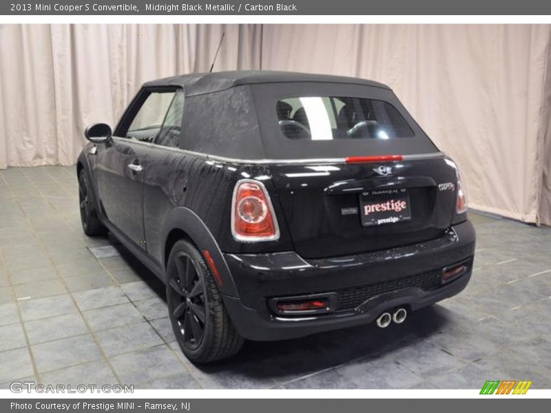 Midnight Black Metallic / Carbon Black 2013 Mini Cooper S Convertible