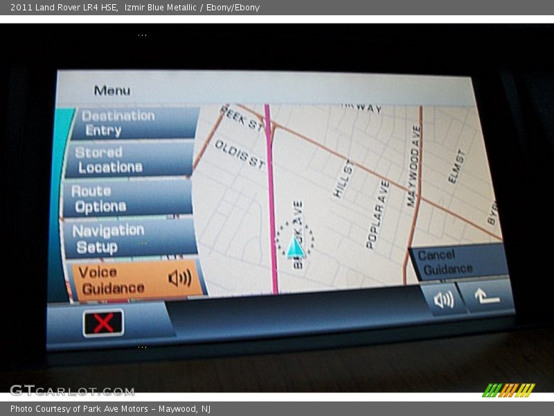 Navigation of 2011 LR4 HSE