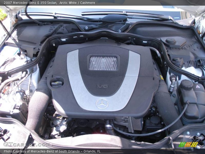 Arctic White / Cashmere 2007 Mercedes-Benz E 350 Sedan