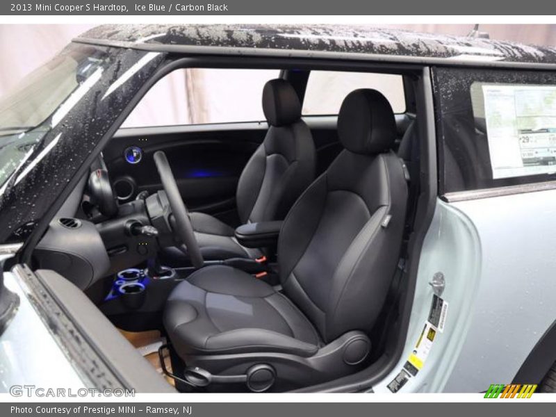 Ice Blue / Carbon Black 2013 Mini Cooper S Hardtop