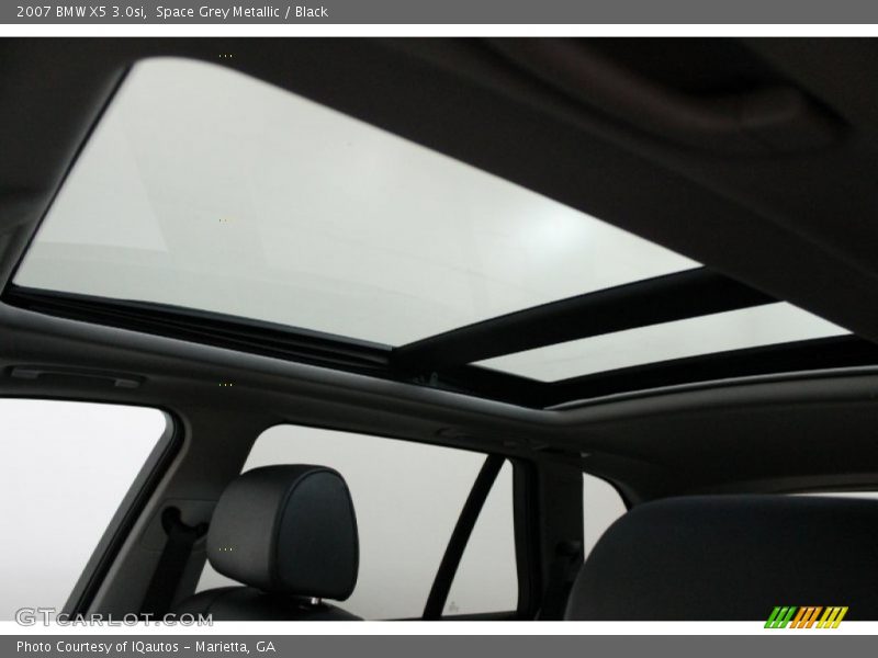 Space Grey Metallic / Black 2007 BMW X5 3.0si