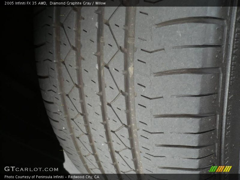 Diamond Graphite Gray / Willow 2005 Infiniti FX 35 AWD