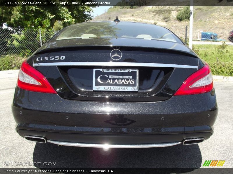 Black / Almond/Mocha 2012 Mercedes-Benz CLS 550 Coupe