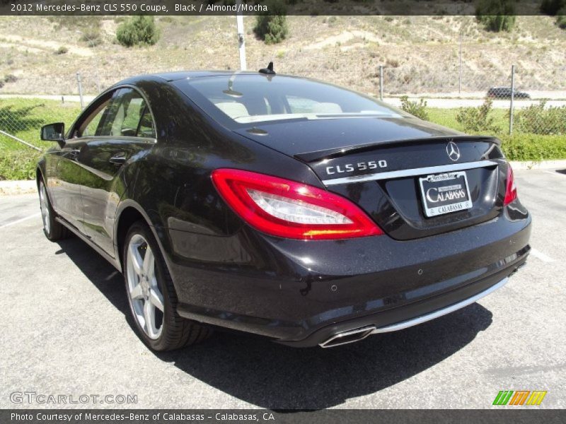 Black / Almond/Mocha 2012 Mercedes-Benz CLS 550 Coupe