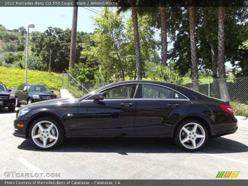 Black / Almond/Mocha 2012 Mercedes-Benz CLS 550 Coupe