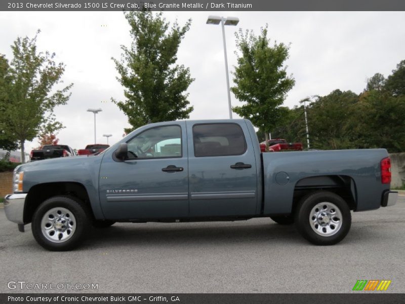  2013 Silverado 1500 LS Crew Cab Blue Granite Metallic