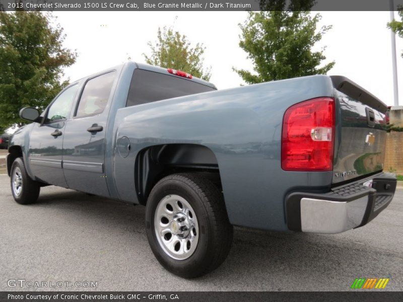 Blue Granite Metallic / Dark Titanium 2013 Chevrolet Silverado 1500 LS Crew Cab