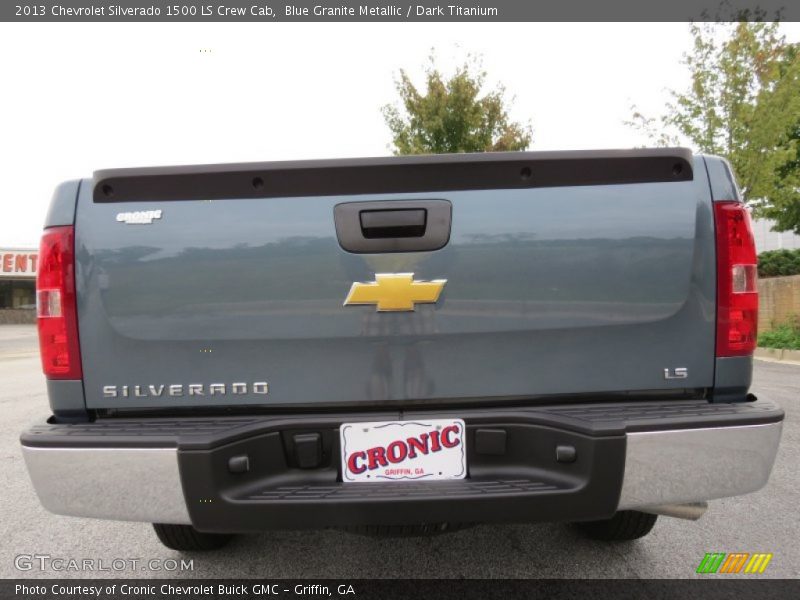 Blue Granite Metallic / Dark Titanium 2013 Chevrolet Silverado 1500 LS Crew Cab