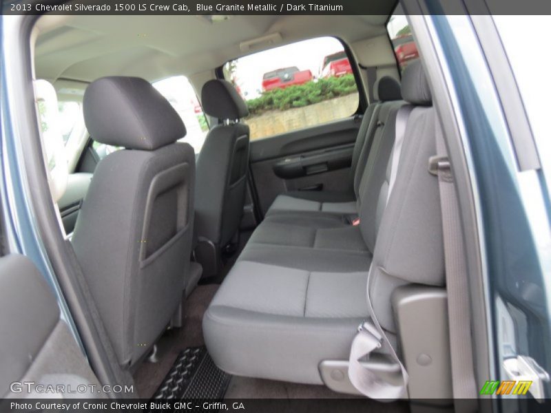 Blue Granite Metallic / Dark Titanium 2013 Chevrolet Silverado 1500 LS Crew Cab