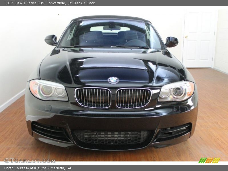 Jet Black / Black 2012 BMW 1 Series 135i Convertible