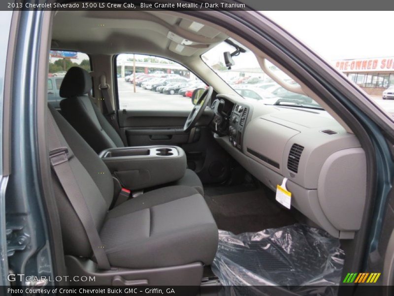 Blue Granite Metallic / Dark Titanium 2013 Chevrolet Silverado 1500 LS Crew Cab